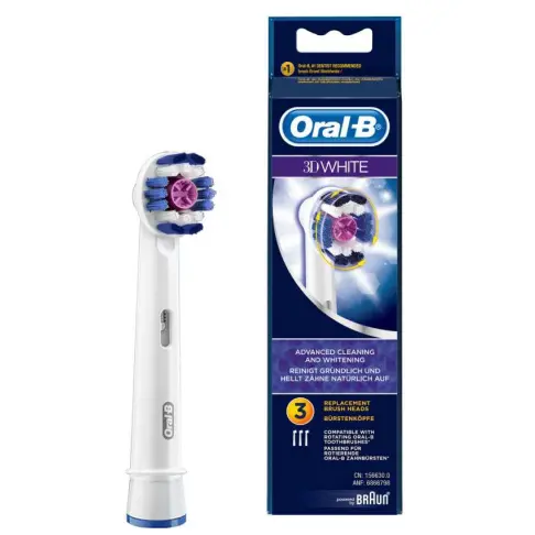 Accessoires hygiène dentaire ORAL-B EB 18 X 3 3 D WHITE - 1