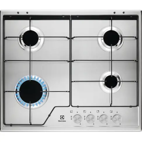 Plaque de cuisson gaz ELECTROLUX KGS6424SX - 1