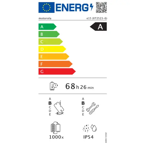 Smartphone MOTOROLA E15PACKNOIR - 10
