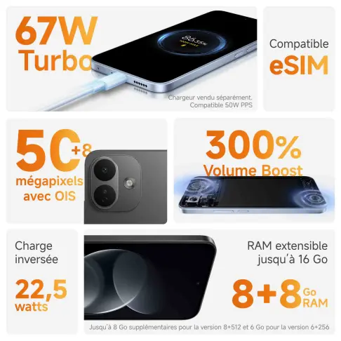 Smartphone XIAOMI REDMINOTE17PRONOIR - 5