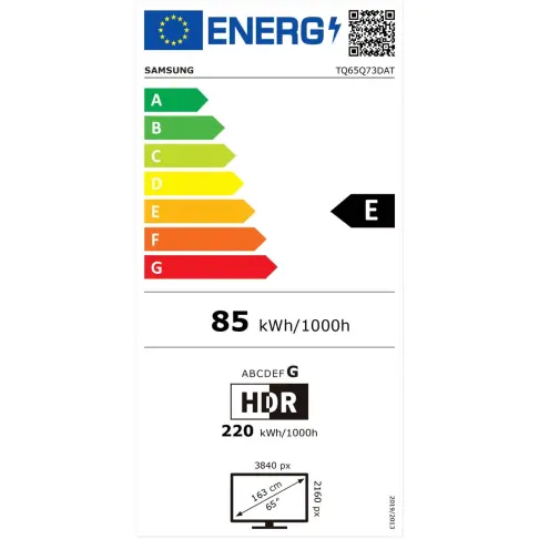 Tv led 65" SAMSUNG TQ65Q73D - 10