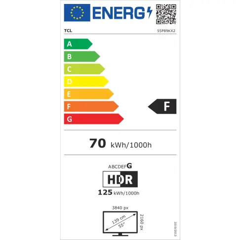 Tv led 55'' TCL 55P89K - 4