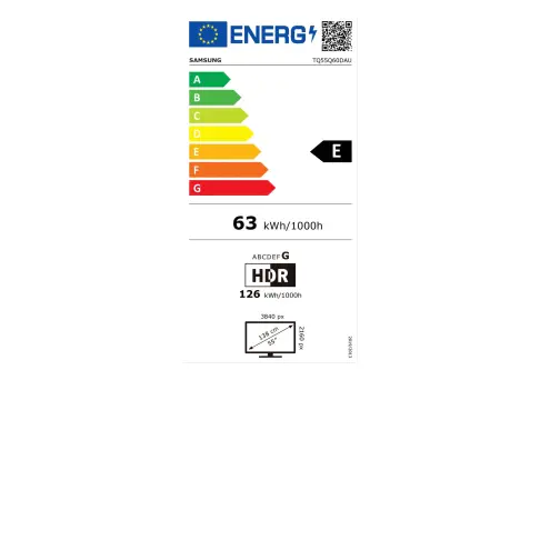 Tv led 55'' SAMSUNG TQ55Q60D - 11