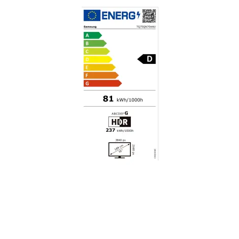 Tv led 75'' SAMSUNG TQ75QN70H - 13