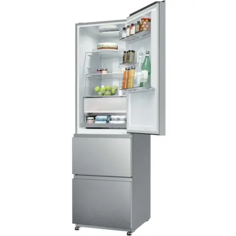 Réfrigérateur combiné inversé HAIER HTR3518ENMX - 4