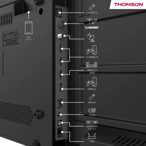 Tv led 43'' THOMSON 43UG4S14 - 6