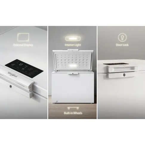 Congélateur coffre WHIRLPOOL W3RHS19EW2 - 6
