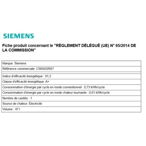 Four compact SIEMENS CS 658 GRS 7 - 13