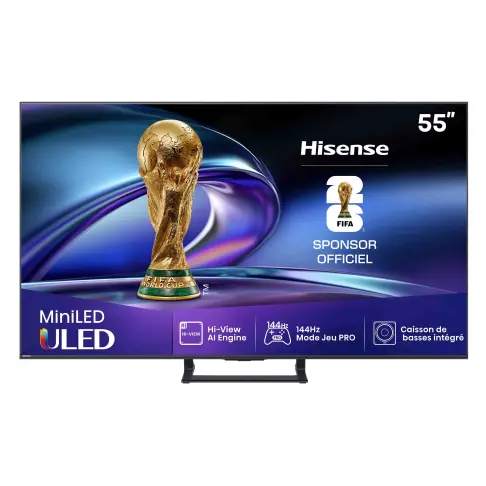 Tv led 55'' HISENSE 55E8Q - 1