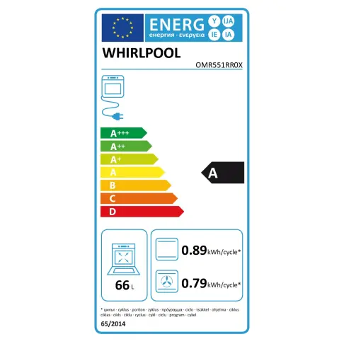 Four pyrolyse WHIRLPOOL OMR551RROX - 9