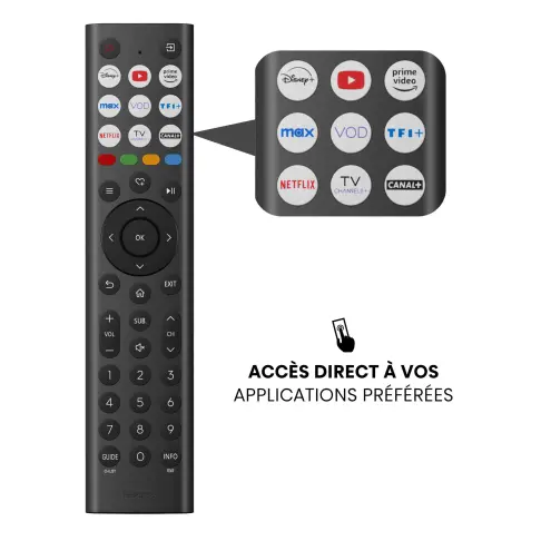 Tv led 32'' HISENSE 32A4Q - 9