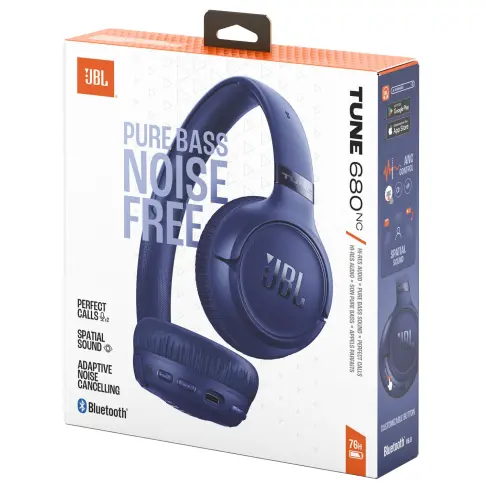 Casque bluetooth JBL T680NCBLEU - 10