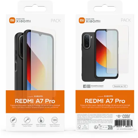 Coque de protection XIAOMI WICASETPUREDMIA7PRON - 8