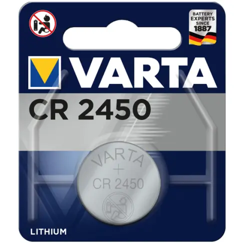 Pile bouton VARTA CR 2450 - 1