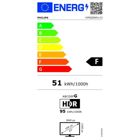 Télé led 43'' PHILIPS 43PQS8601/12 - 6