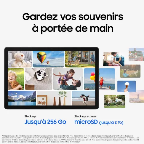 Tablette tactile SAMSUNG SM-X230NZAREEE - 4