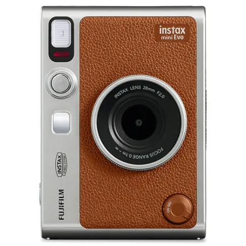 Appareil photo instantané FUJIFILM INSTAX MINI EVO MARRON - 3