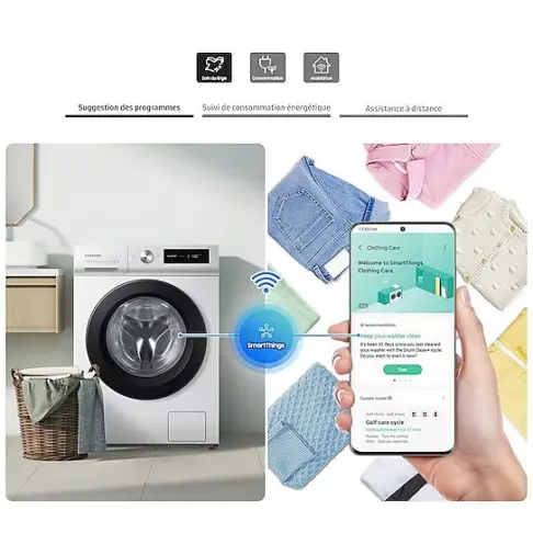 Lave-linge frontal SAMSUNG WW11BB534DAWS3 - 10