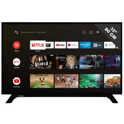 Télé led 32 pouces TOSHIBA 32WA2063DG - 1