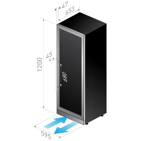Cave à vin LE CHAI PRO560B - 3