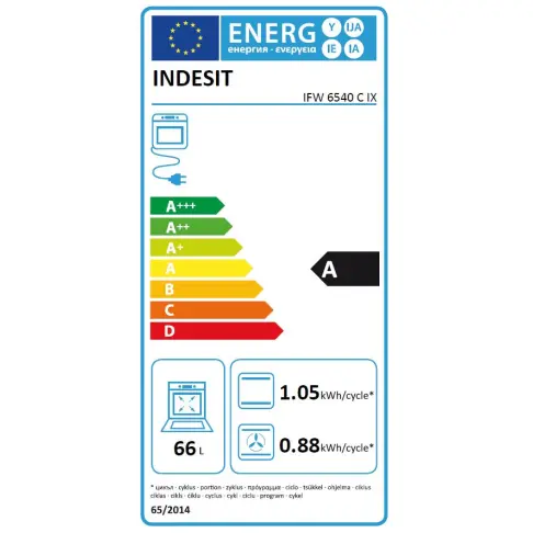 Four catalyse INDESIT IFW 6540 CIX - 3