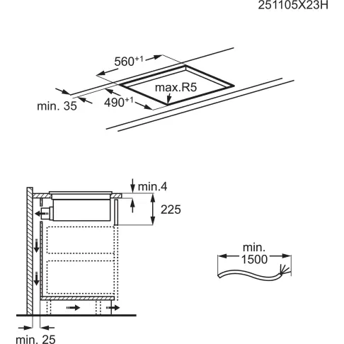 Plaque aspirante induction AEG TT64CB00CB - 10