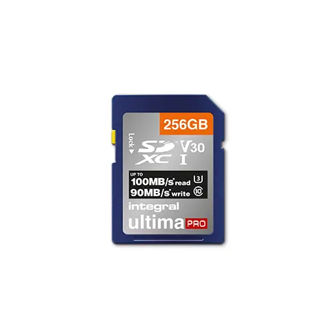 Carte secure digital INTEGRAL INSDX 256 G-100/90 V 30 - 1