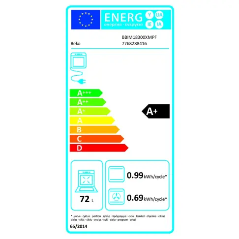 Four pyrolyse BEKO BBIM18300XMPF - 3
