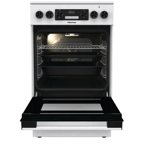 Cuisinière vitrocéramique HISENSE HEC5C60WD - 2
