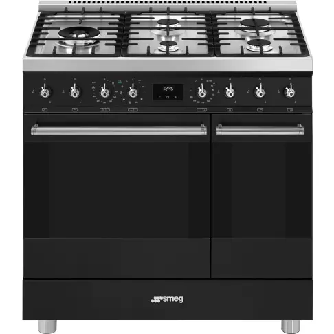 Piano de cuisson dessus gaz SMEG GAMME ELITE C92GPMB2 - 1