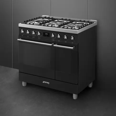 Piano de cuisson dessus gaz SMEG GAMME ELITE C92GPMB2 - 4