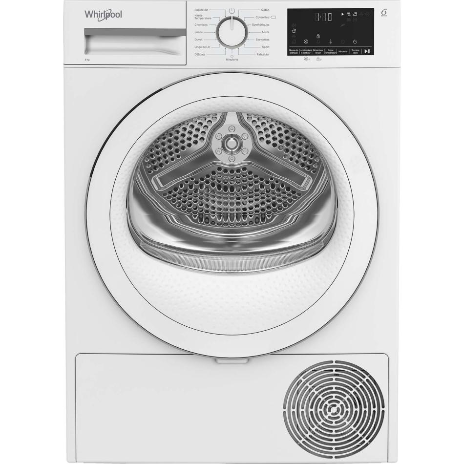 Sèche-linge frontal WHIRLPOOL CWSD83MWWSFR