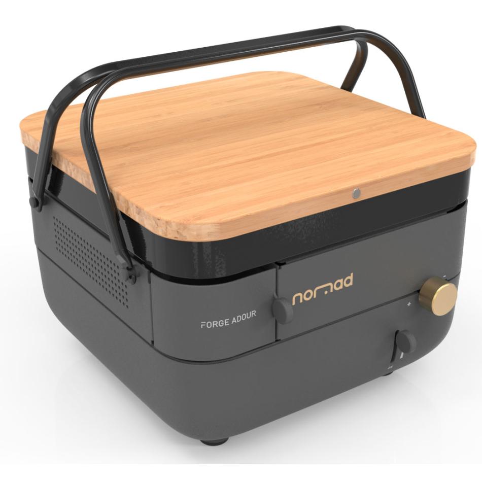 Plancha Gaz FORGE ADOUR NOMAD – 7500W, Acier Émaillé, 3 Brûleurs - vue 3