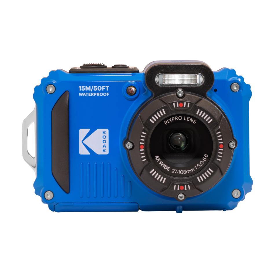 Appareil photo compact étanche KODAK WPZ BLEU + BATT + MICROSD 16 G