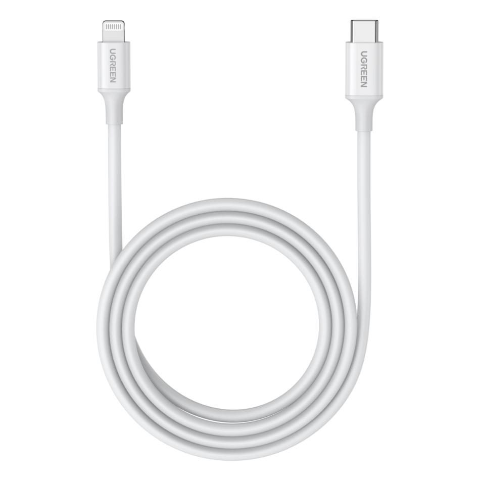 10493 Câble USB C vers Lightning silicone 1 PD MFi - vue 2