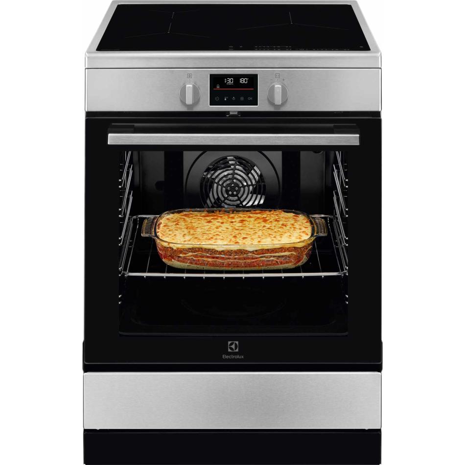 Cuisinière Induction Electrolux LKI64890CX – 73L, 3 Foyers, Pyrolyse - vue 5