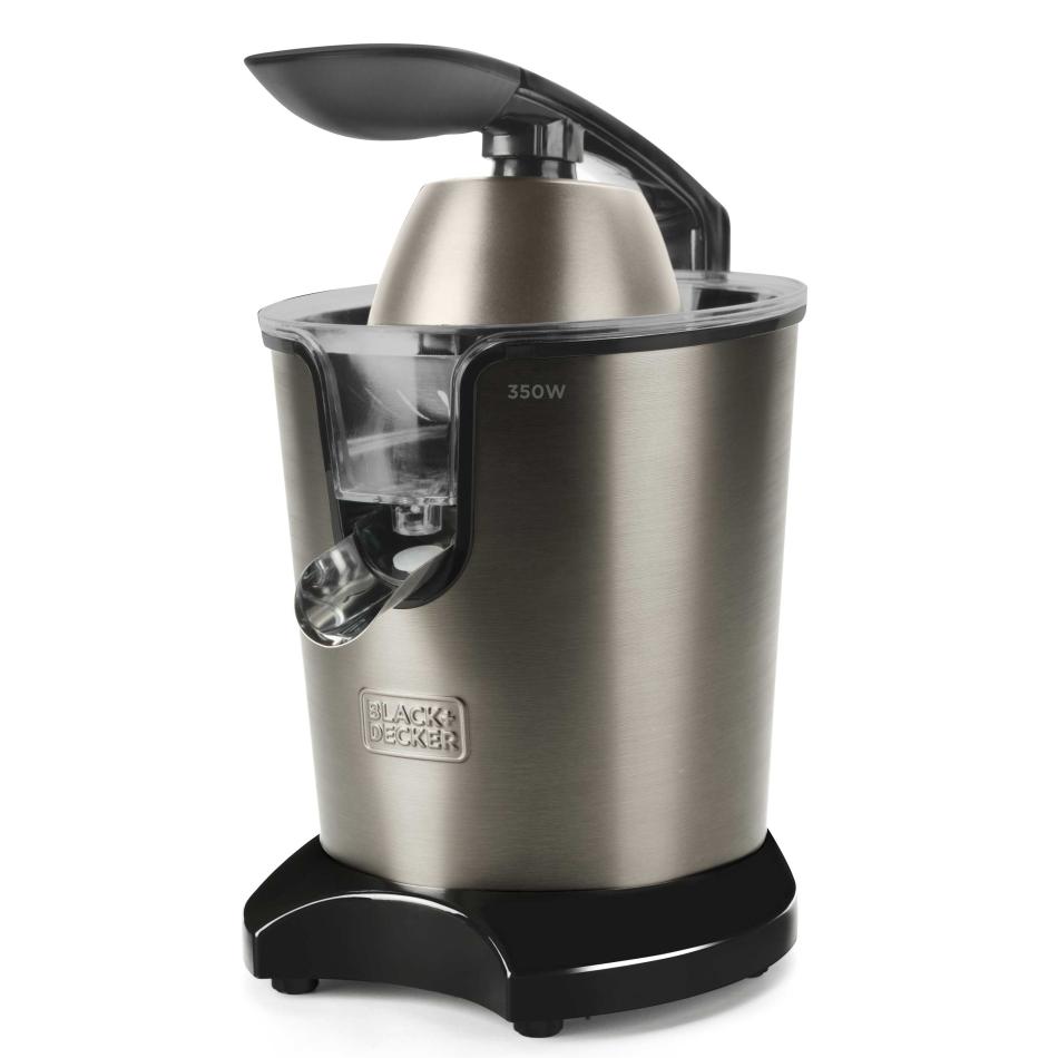 DECKER Presse agrumes 400ml 2 Cones Acier Inox BXCJ350E - vue 2