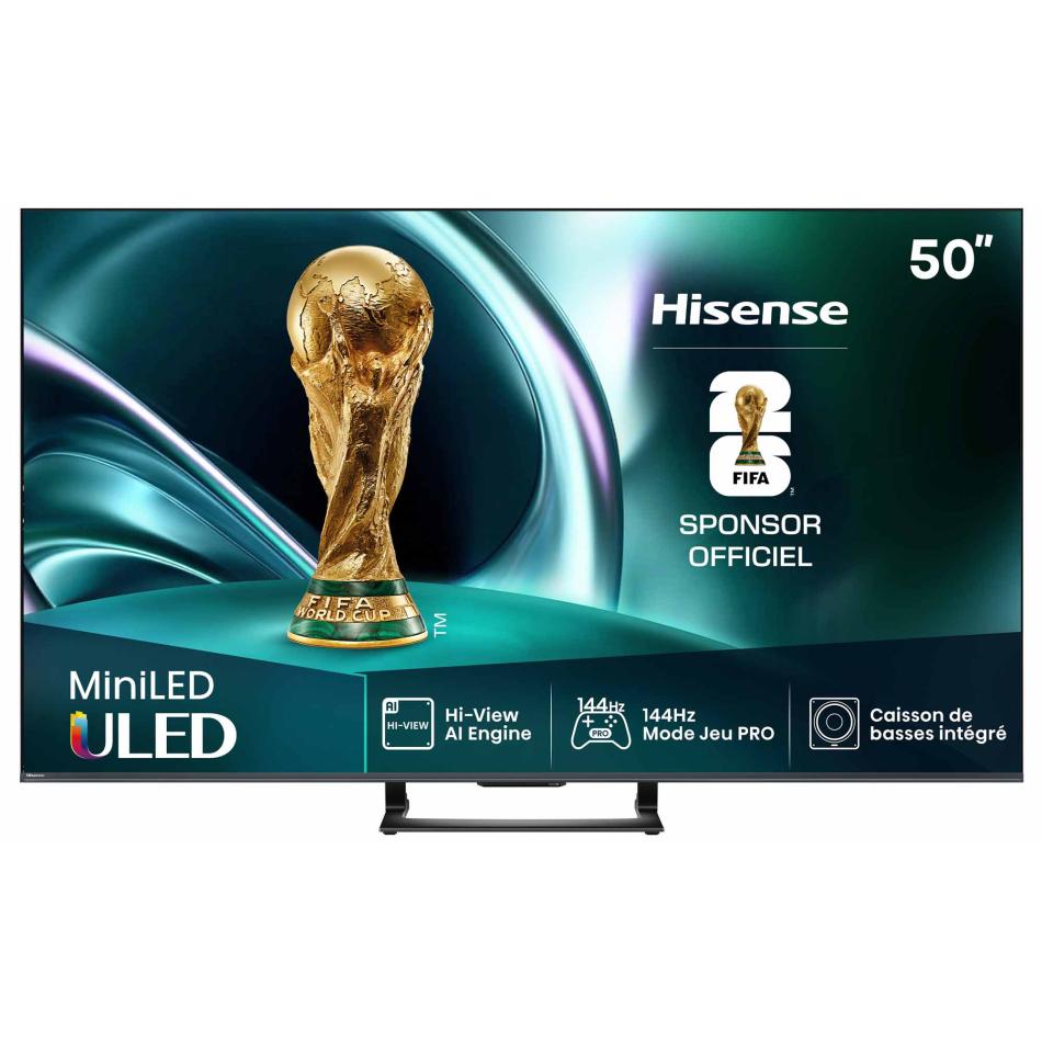 Hisense 50U7Q TV 127 cm 50 4K Ultra HD Smart TV Wifi Neuf - vue 9