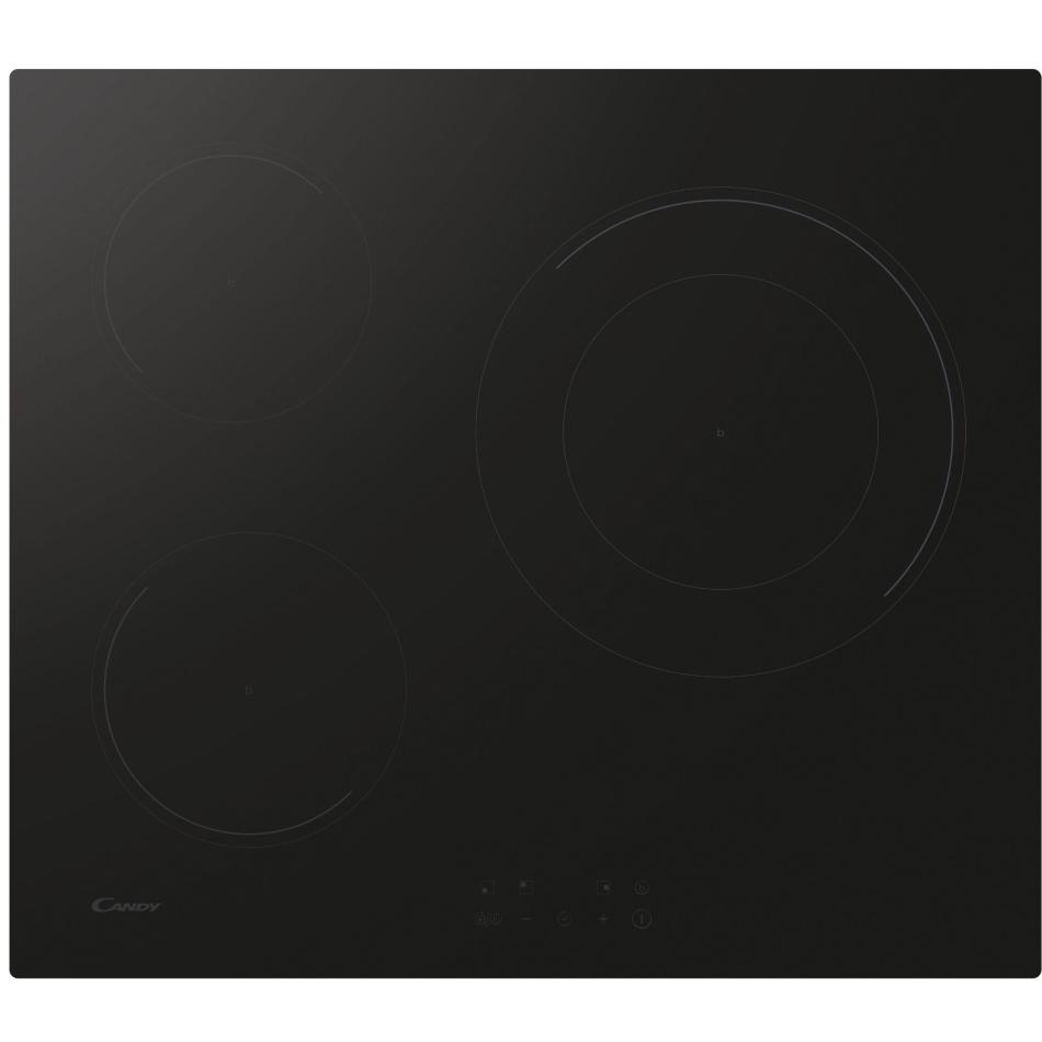 Plaque Induction Candy CI633CBB/1 – 3 Foyers, 7000W, Détection Casseroles - vue 7