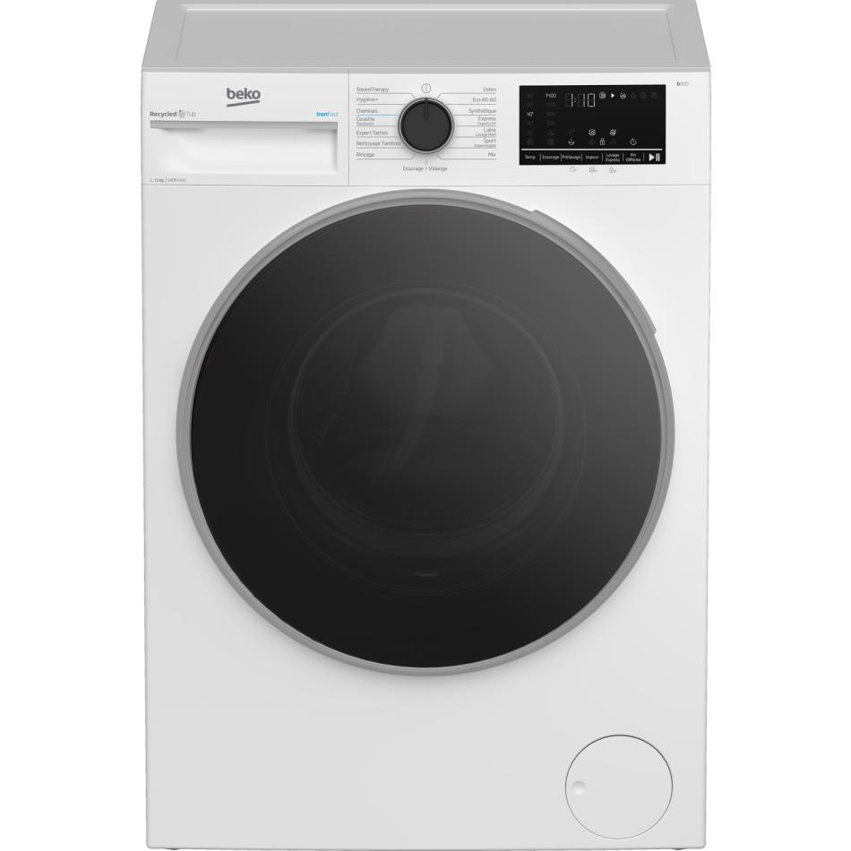 Lave-linge frontal BEKO B5WFT31145W