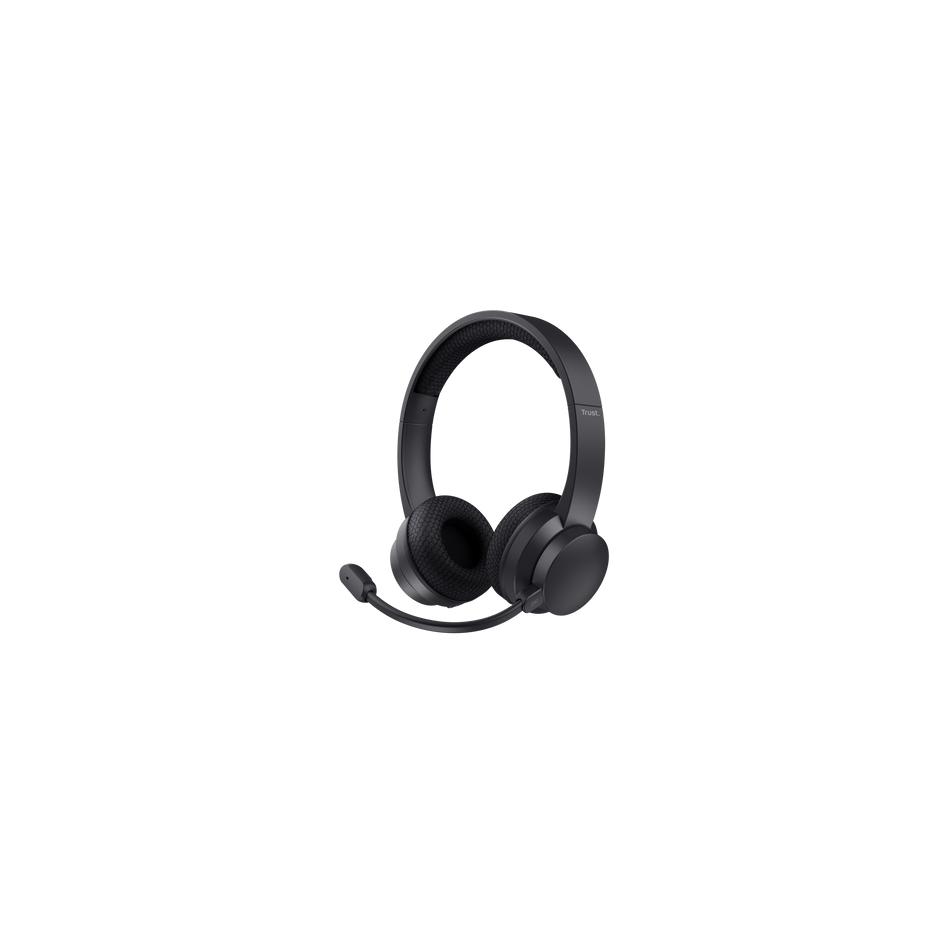 Trust Ayda Casque Avec fil &sans fil Arceau AppelsMusique USB Type C Bluetooth Neuf - vue 5