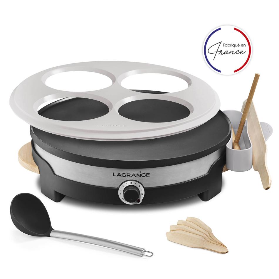 Crêpière Lagrange Tradi’® Duo pochoir - vue 2