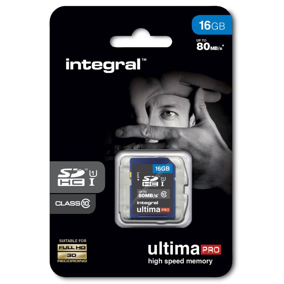 Carte mémoire flash INTEGRAL UltimaPro UHS Class 1 / Class10 SDHC UHS I - vue 7