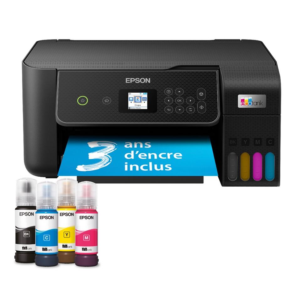 Epson EcoTank ET 2871 Jet d'encre A4 5760 x 1440 DPI 33 ppm Wifi - vue 9
