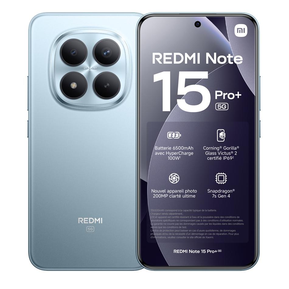 Smartphone XIAOMI REDMINOTE15PRO+BLEU