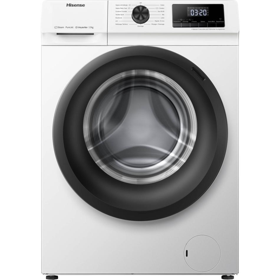 Lave linge Hisense WFQP901418VM 9kg - vue 7