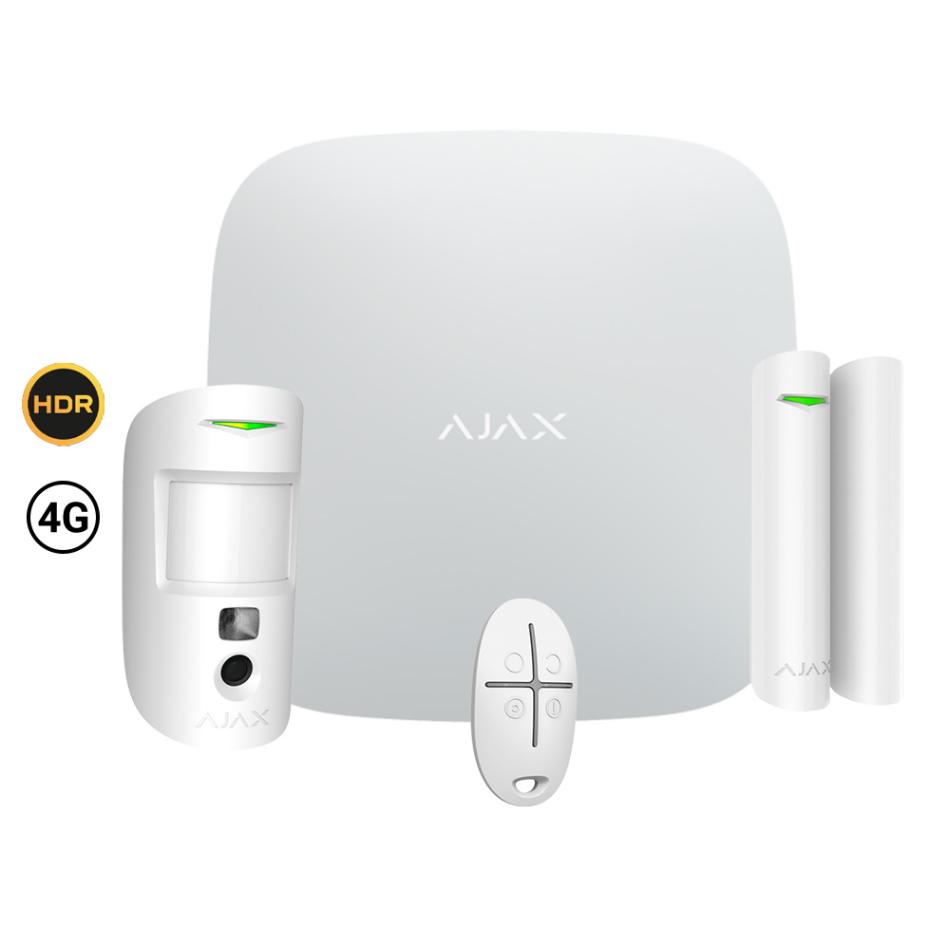 AJAX STARTERKIT CAM HDR 4G W - vue 2