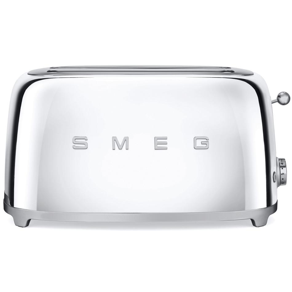 Grille pain fentes années 5 chrome - vue 3