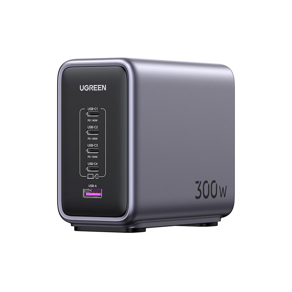 Station de charge de bureau UGREEN + câble secteur + câble USB C anodisé - vue 3