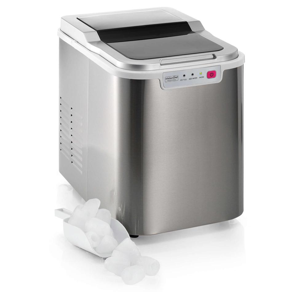 KITCHEN CHEF Machine à glaçons inox brossé YT E 005B1 - vue 3